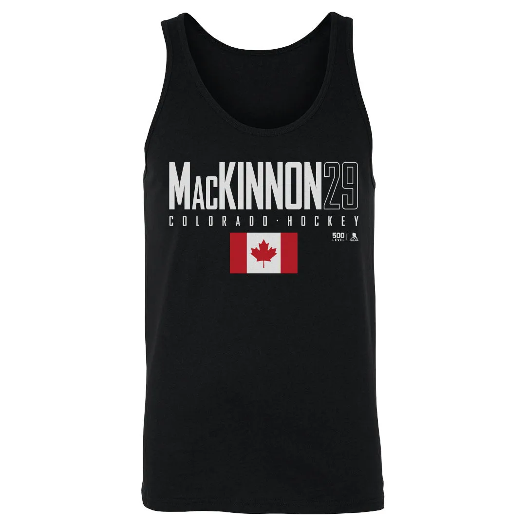 Nathan MacKinnon Colorado Canada Elite WHT sold by 500 Level