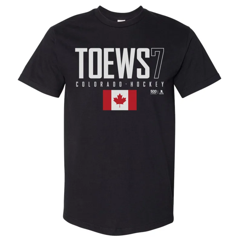 Devon Toews Colorado Canada Elite WHT made by 500 Level