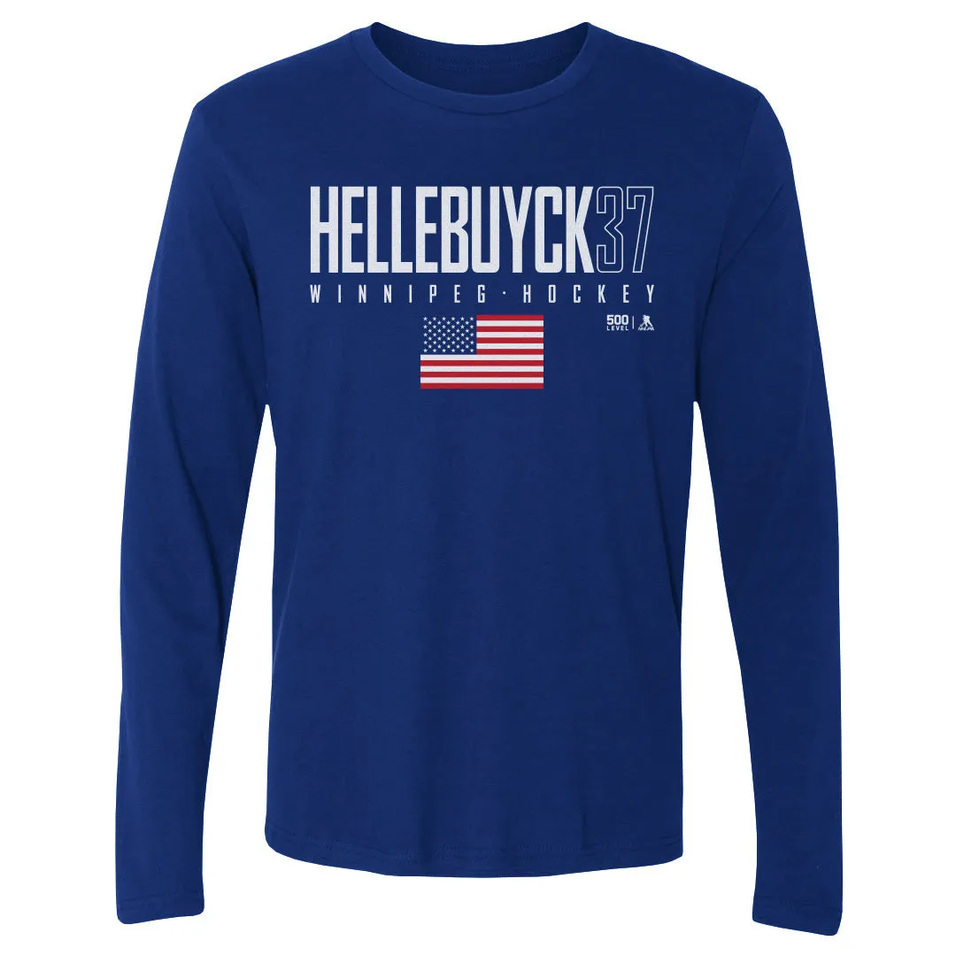 Connor Hellebuyck Winnipeg USA Elite WHT sold by 500 Level product image thumbnail 2