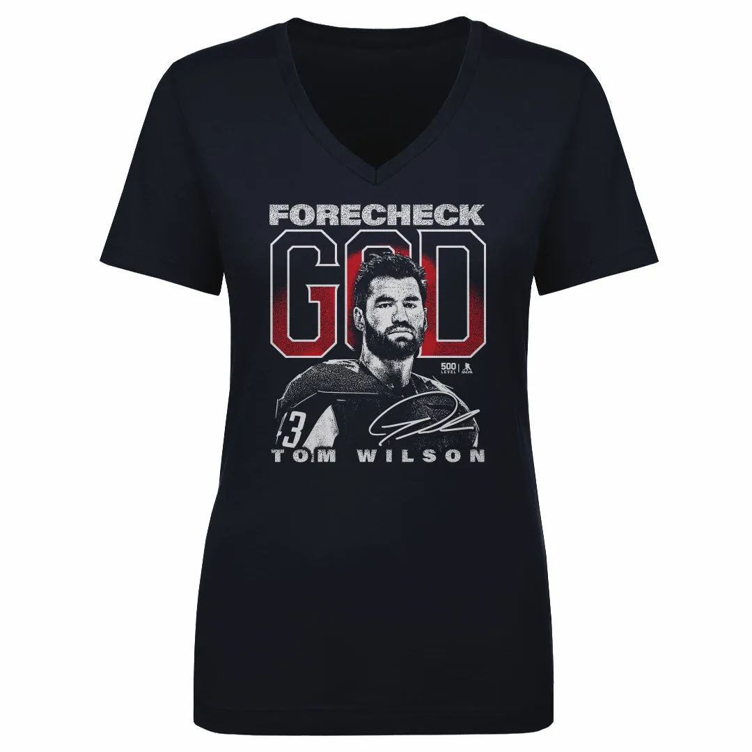 Tom Wilson Washington Forecheck God WHT sold by 500 Level