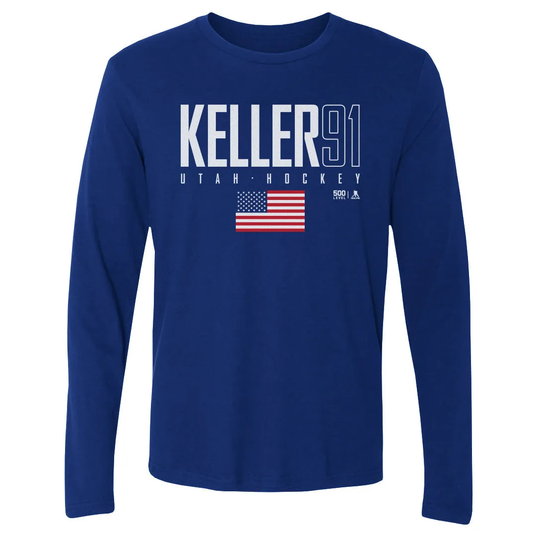 Clayton Keller Utah USA Elite WHT sold by 500 Level product image thumbnail 2