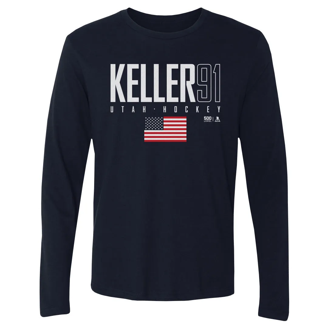 Clayton Keller Utah USA Elite WHT sold by 500 Level product image thumbnail 3