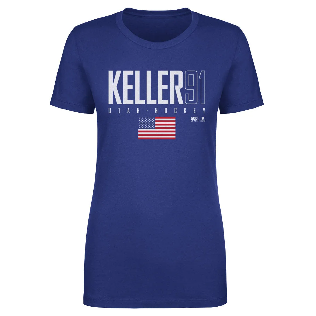 Clayton Keller Utah USA Elite WHT sold by 500 Level product image thumbnail 3