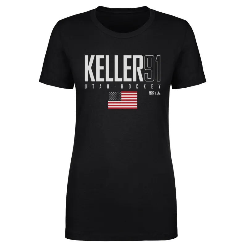 Clayton Keller Utah USA Elite WHT made by 500 Level