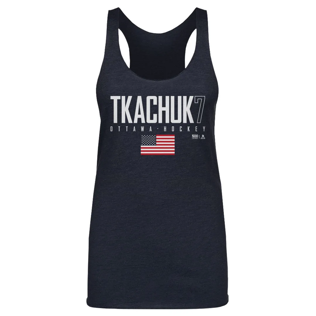 Brady Tkachuk Ottawa USA Elite WHT sold by 500 Level product image thumbnail 3