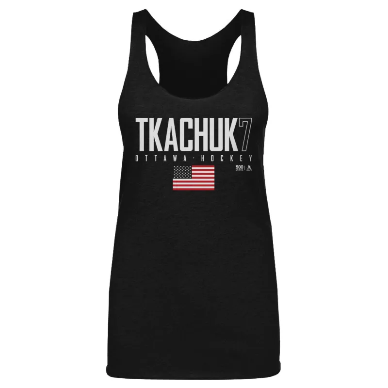 Brady Tkachuk Ottawa USA Elite WHT made by 500 Level