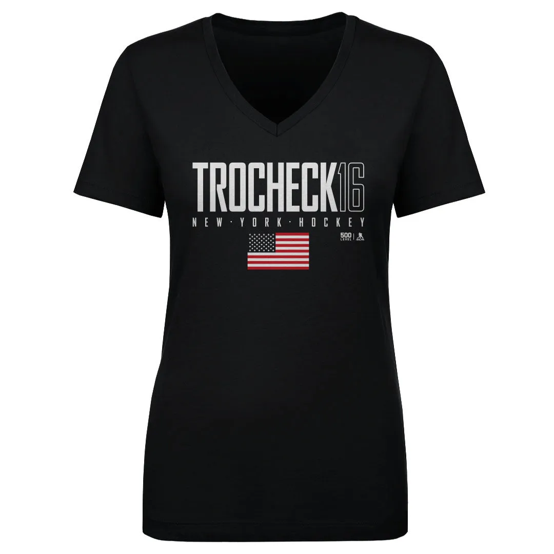 Vincent Trocheck New York R USA Elite WHT sold by 500 Level product image thumbnail 3