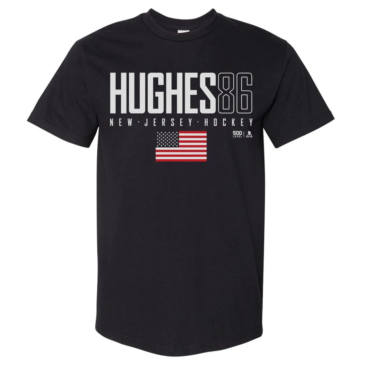 Jack Hughes New Jersey USA Elite WHT sold by 500 Level