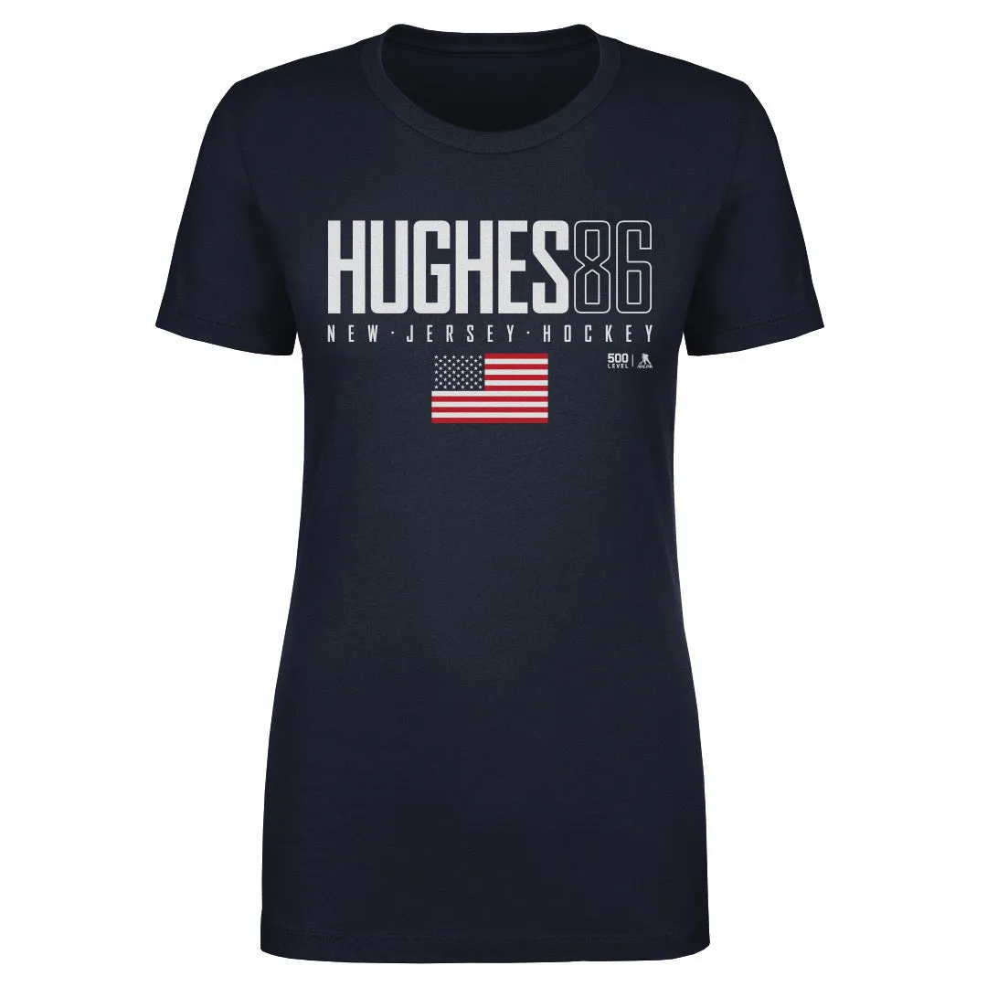 Jack Hughes New Jersey USA Elite WHT sold by 500 Level