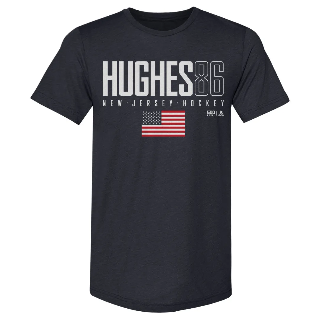 Jack Hughes New Jersey USA Elite WHT sold by 500 Level product image thumbnail 3