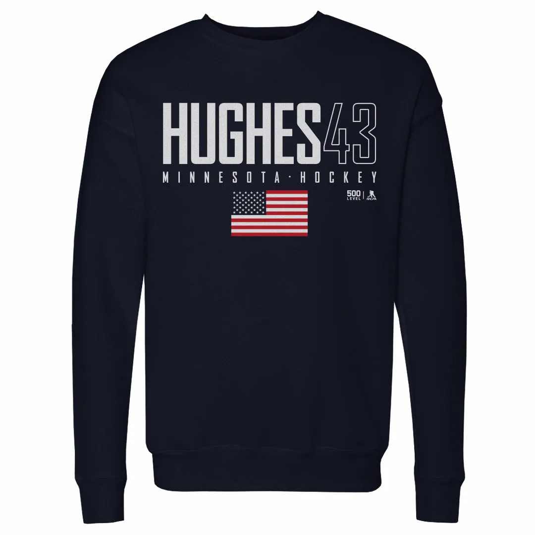Quinn Hughes Minnesota USA Elite WHT sold by 500 Level product image thumbnail 2