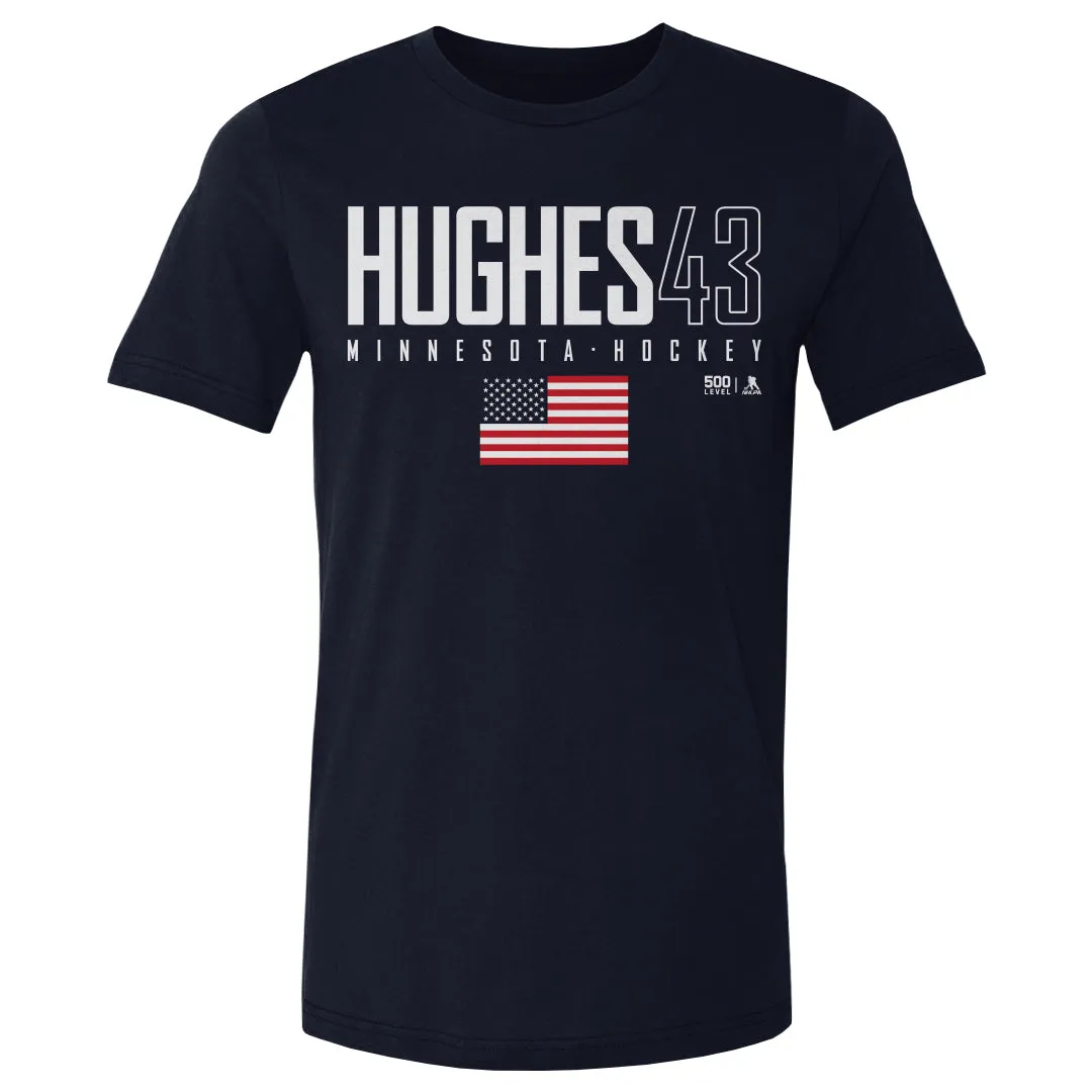 Quinn Hughes Minnesota USA Elite WHT sold by 500 Level product image thumbnail 2