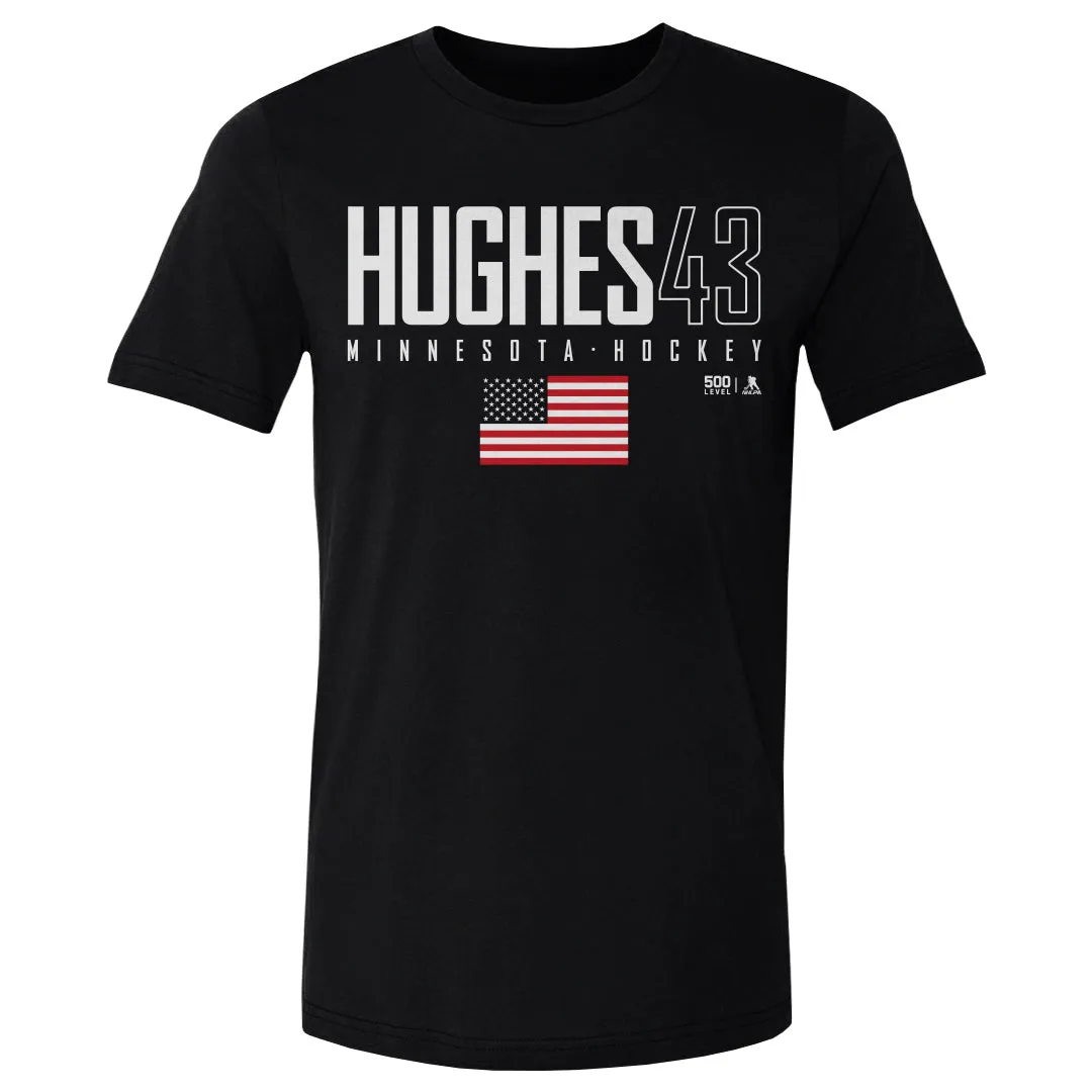 Quinn Hughes Minnesota USA Elite WHT sold by 500 Level product image thumbnail 3