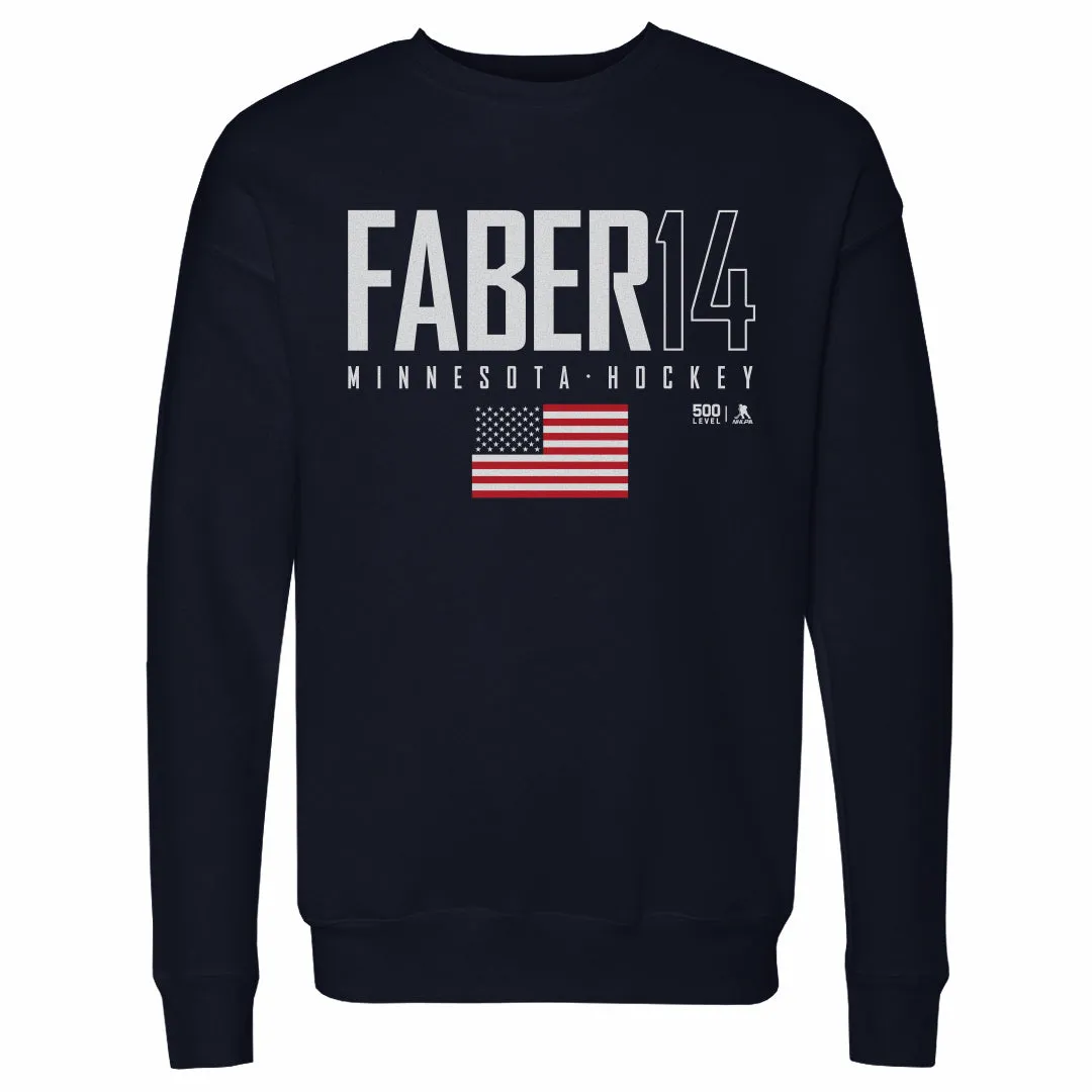 Brock Faber Minnesota USA Elite WHT sold by 500 Level product image thumbnail 2