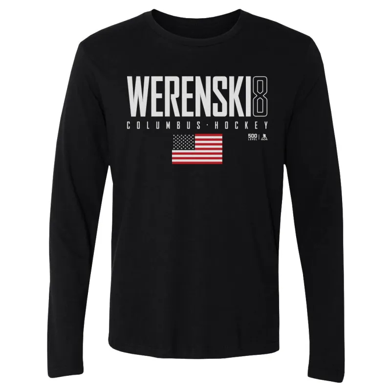 Zach Werenski Columbus USA Elite WHT made by 500 Level