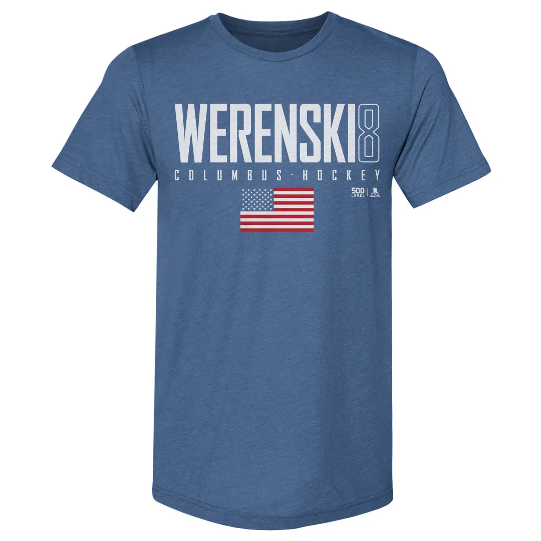Zach Werenski Columbus USA Elite WHT sold by 500 Level product image thumbnail 2