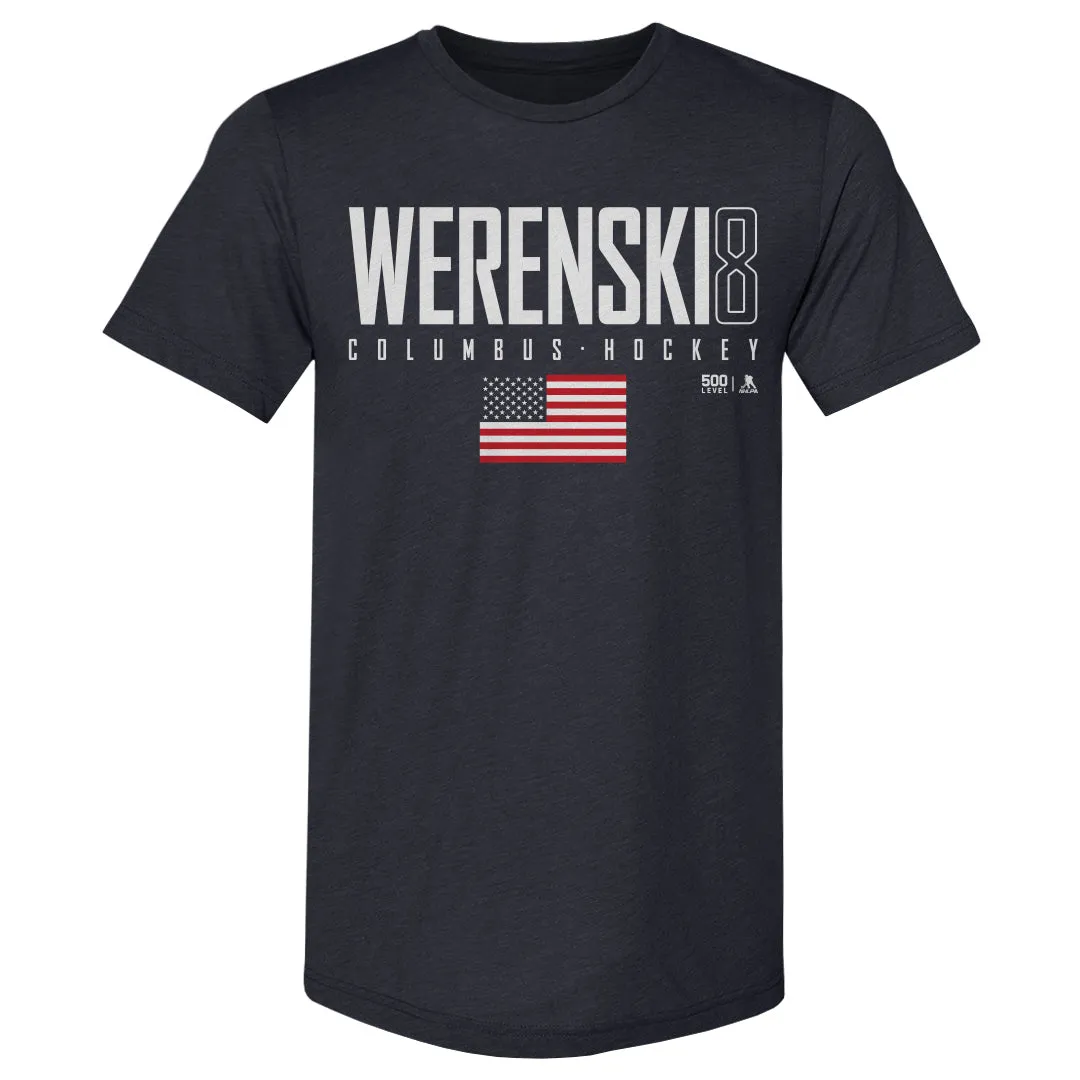 Zach Werenski Columbus USA Elite WHT sold by 500 Level product image thumbnail 3