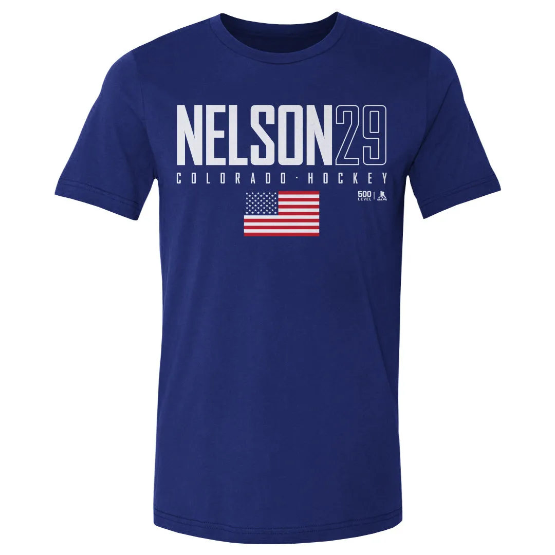 Brock Nelson Colorado USA Elite WHT sold by 500 Level product image thumbnail 2