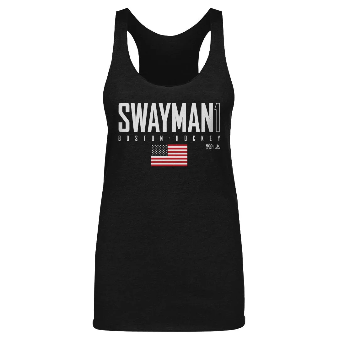 Jeremy Swayman Boston USA Elite WHT sold by 500 Level product image thumbnail 2