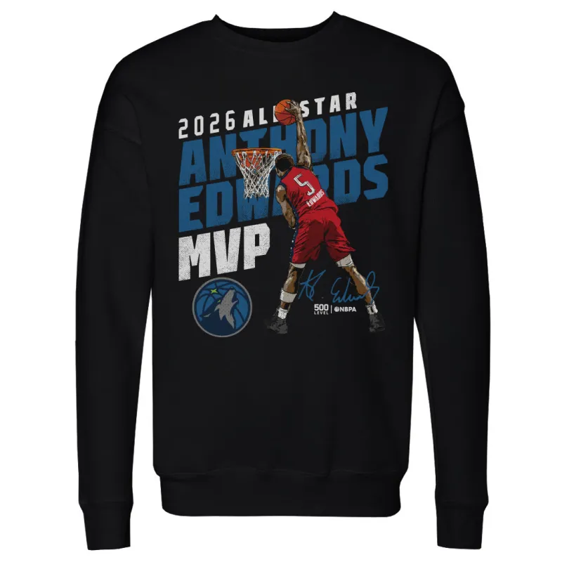 Anthony Edwards Minnesota Timberwolves 2026 All-Star MVP WHT sold by 500 Level