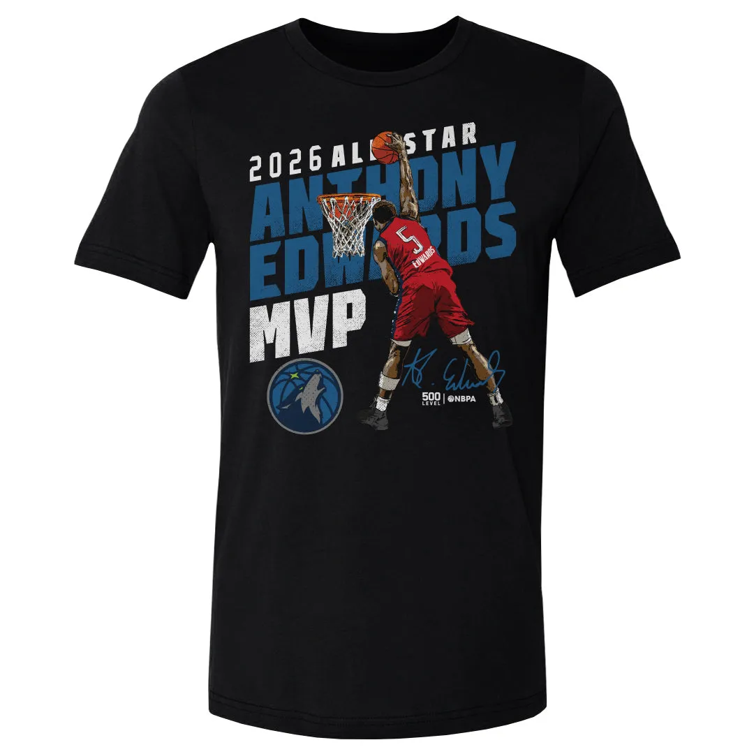 Anthony Edwards Minnesota Timberwolves 2026 All-Star MVP WHT sold by 500 Level
