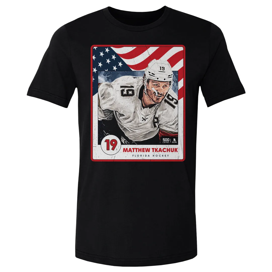 Matthew Tkachuk Florida USA Card WHT sold by 500 Level