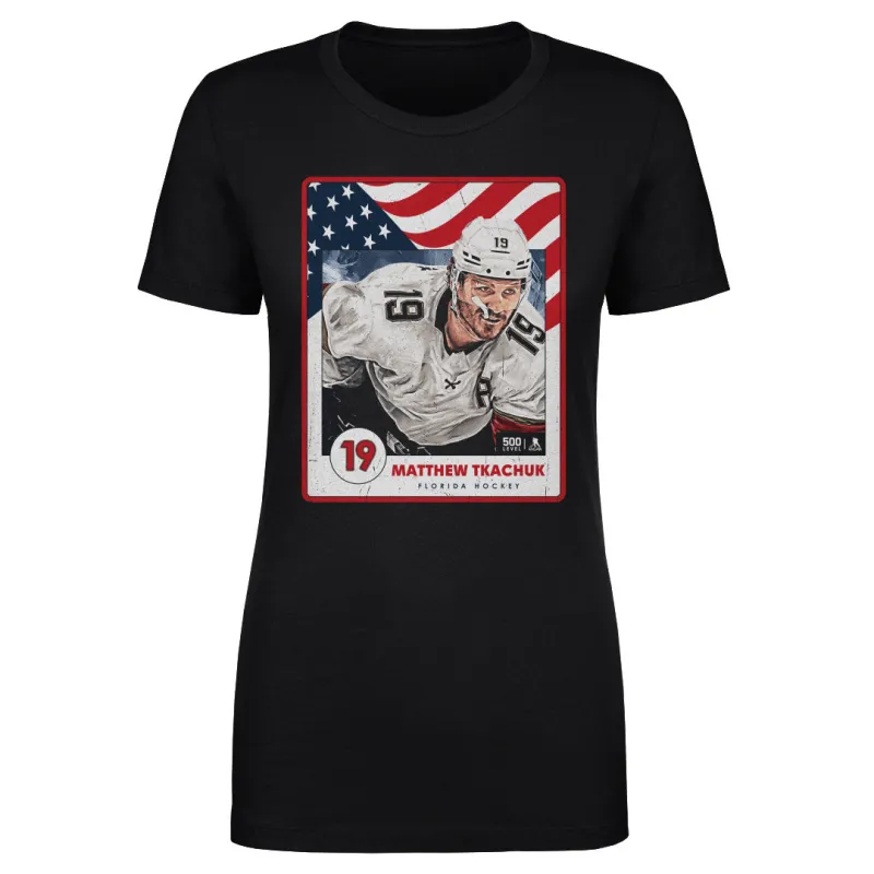 Matthew Tkachuk Florida USA Card WHT sold by 500 Level