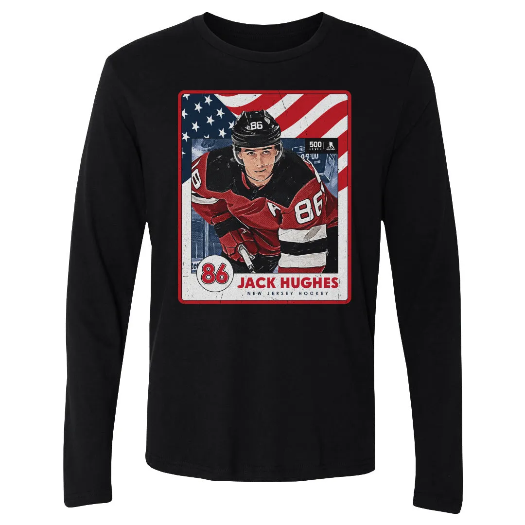 Jack Hughes New Jersey USA Card WHT sold by 500 Level