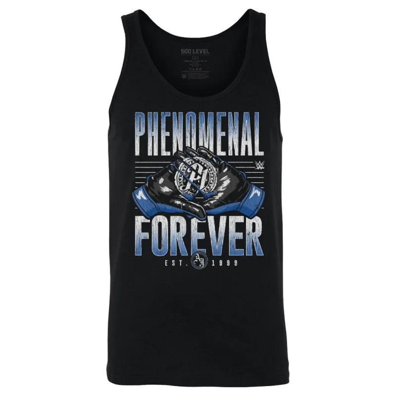 A.J. Styles WWE Phenomenal Forever Gloves WHT made by 500 Level