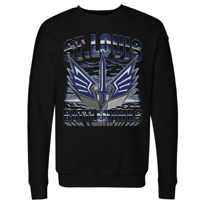 St. Louis Battlehawks Vintage WHT made by 500 Level