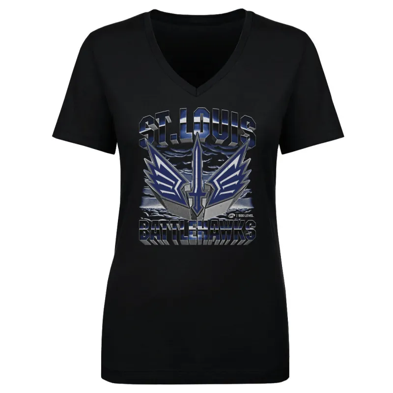 St. Louis Battlehawks Vintage WHT made by 500 Level