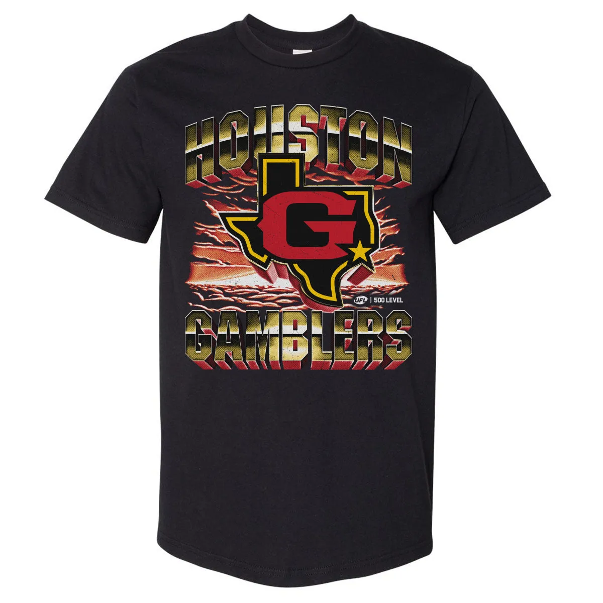 Houston Gamblers Vintage WHT sold by 500 Level