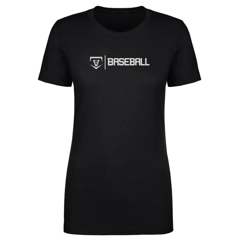 Vandegrift Crown Trio Baseball Logo Wordmark WHT made by 500 Level