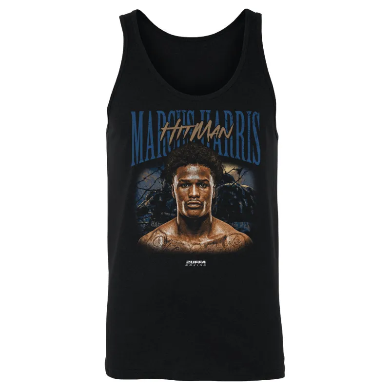 Marcus Harris Zuffa Boxing Fighter Name WHT made by 500 Level