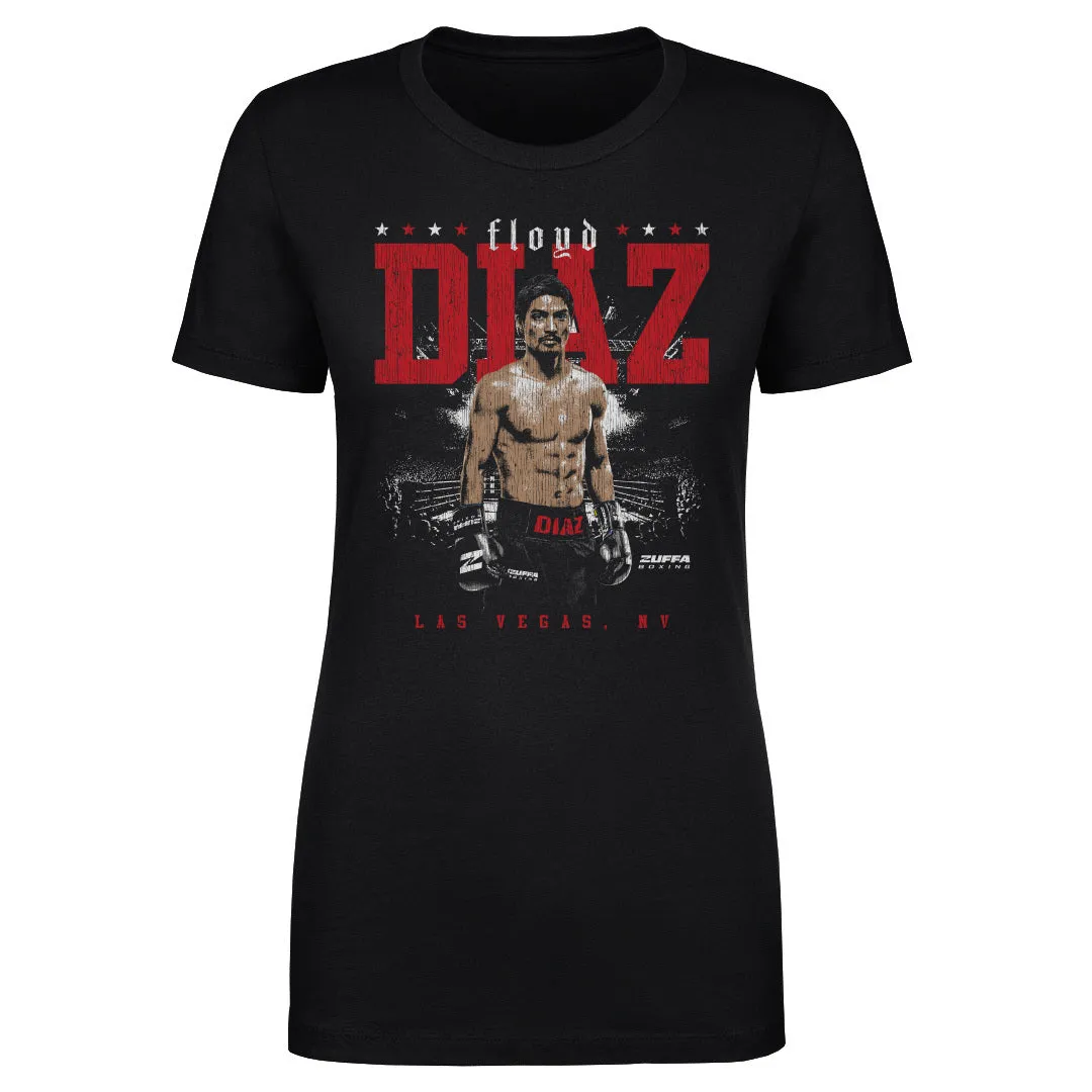Floyd Diaz Zuffa Boxing Fighter Name WHT sold by 500 Level