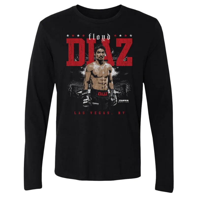 Floyd Diaz Zuffa Boxing Fighter Name WHT made by 500 Level