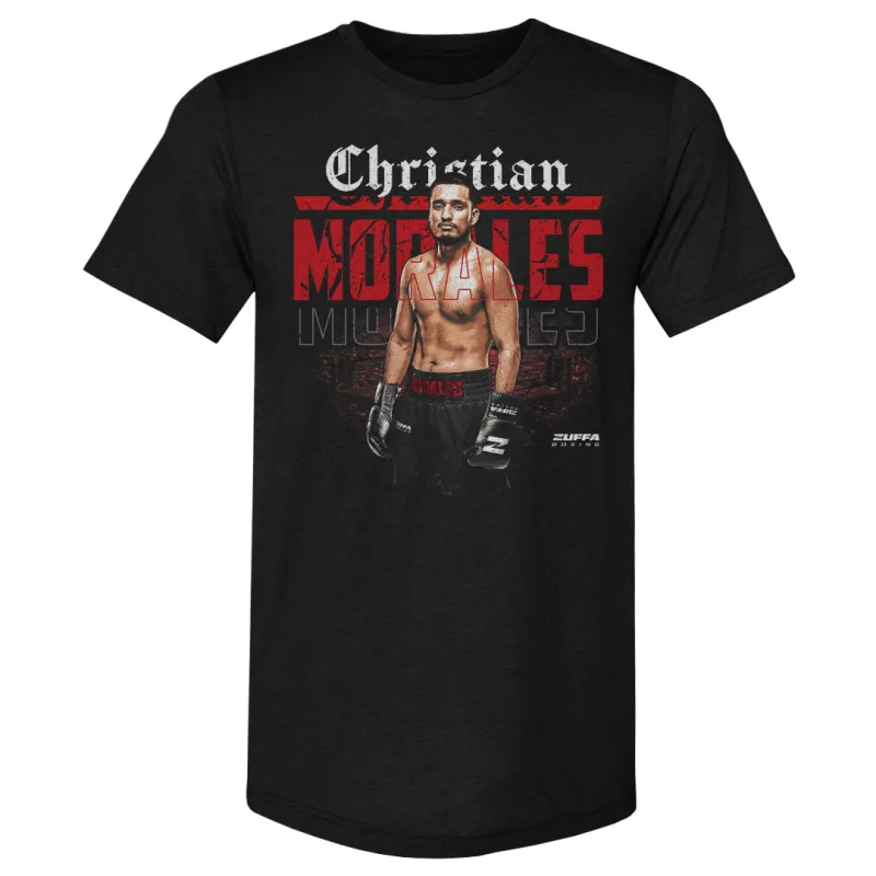 Christian Morales Zuffa Boxing Fighter Name WHT sold by 500 Level