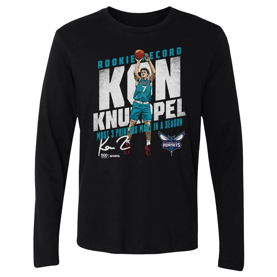 Kon Knueppel Charlotte Hornets Rookie Record WHT sold by 500 Level