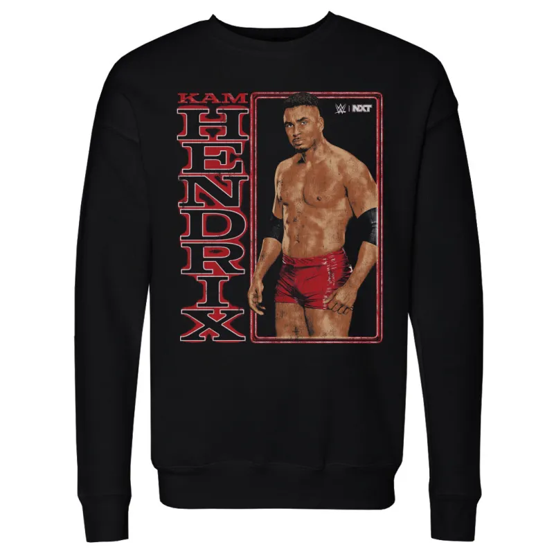 Kam Hendrix WWE Vertical Name WHT made by 500 Level