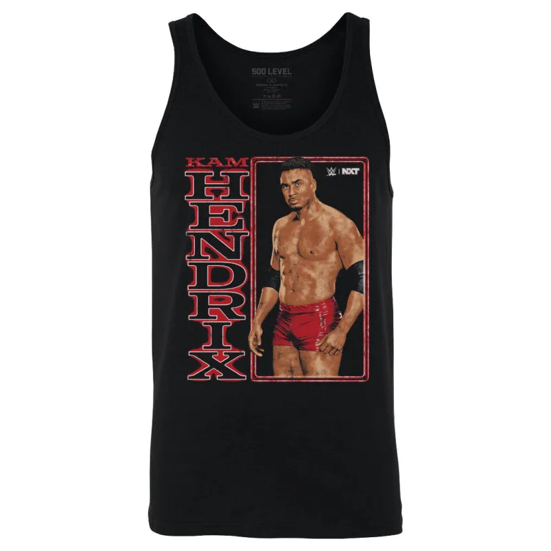 Kam Hendrix WWE Vertical Name WHT sold by 500 Level