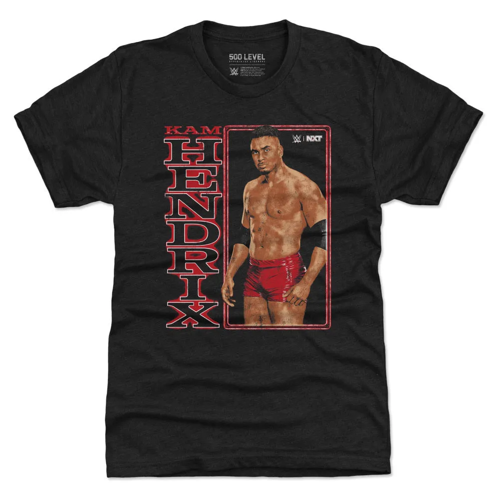 Kam Hendrix WWE Vertical Name WHT sold by 500 Level