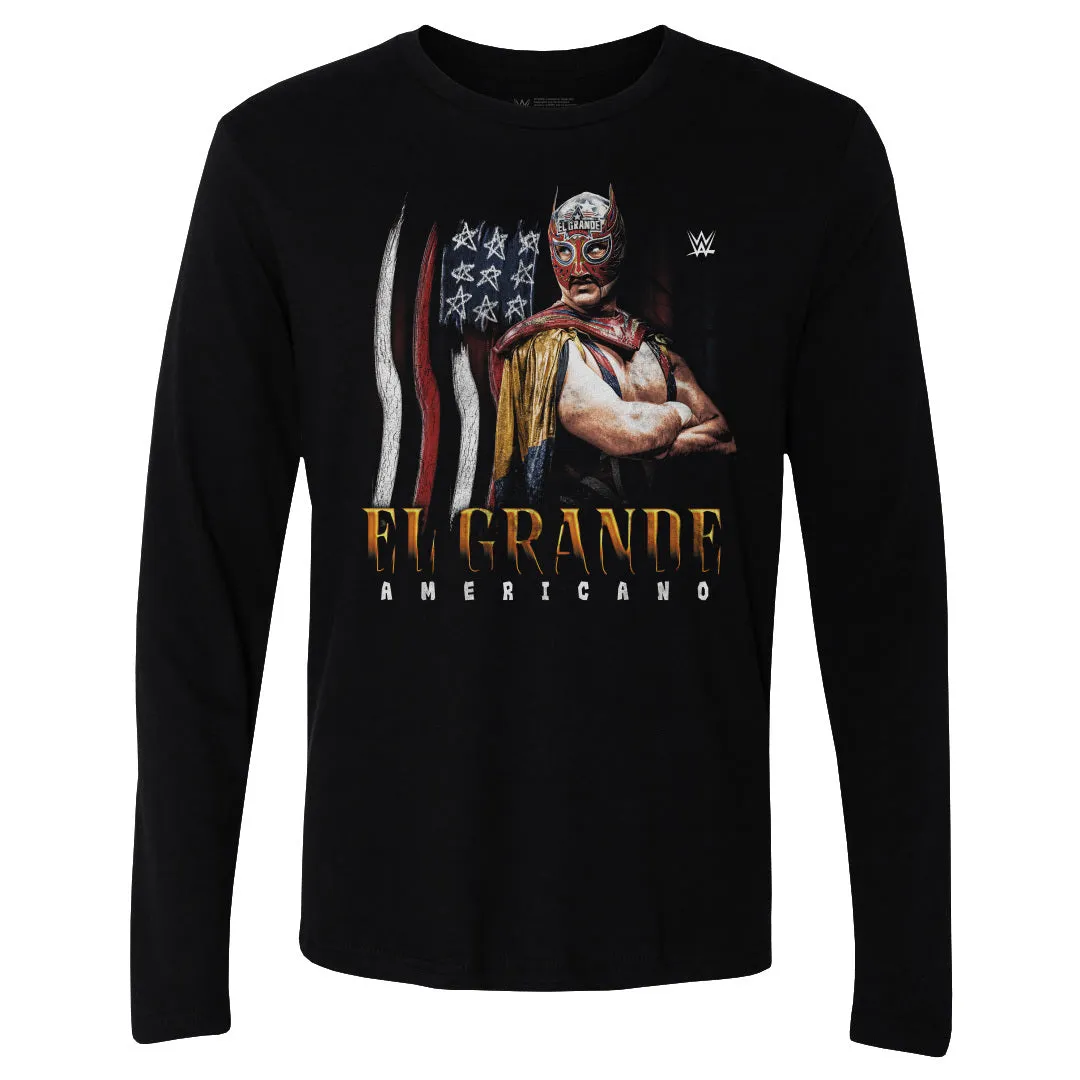 El Grande Americano WWE Flag Grunge WHT sold by 500 Level