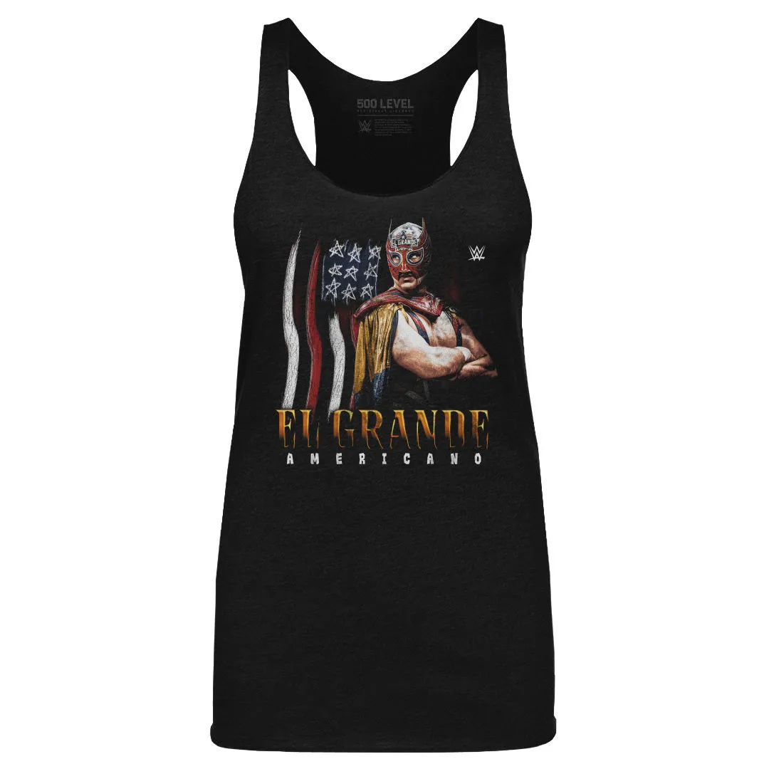 El Grande Americano WWE Flag Grunge WHT sold by 500 Level