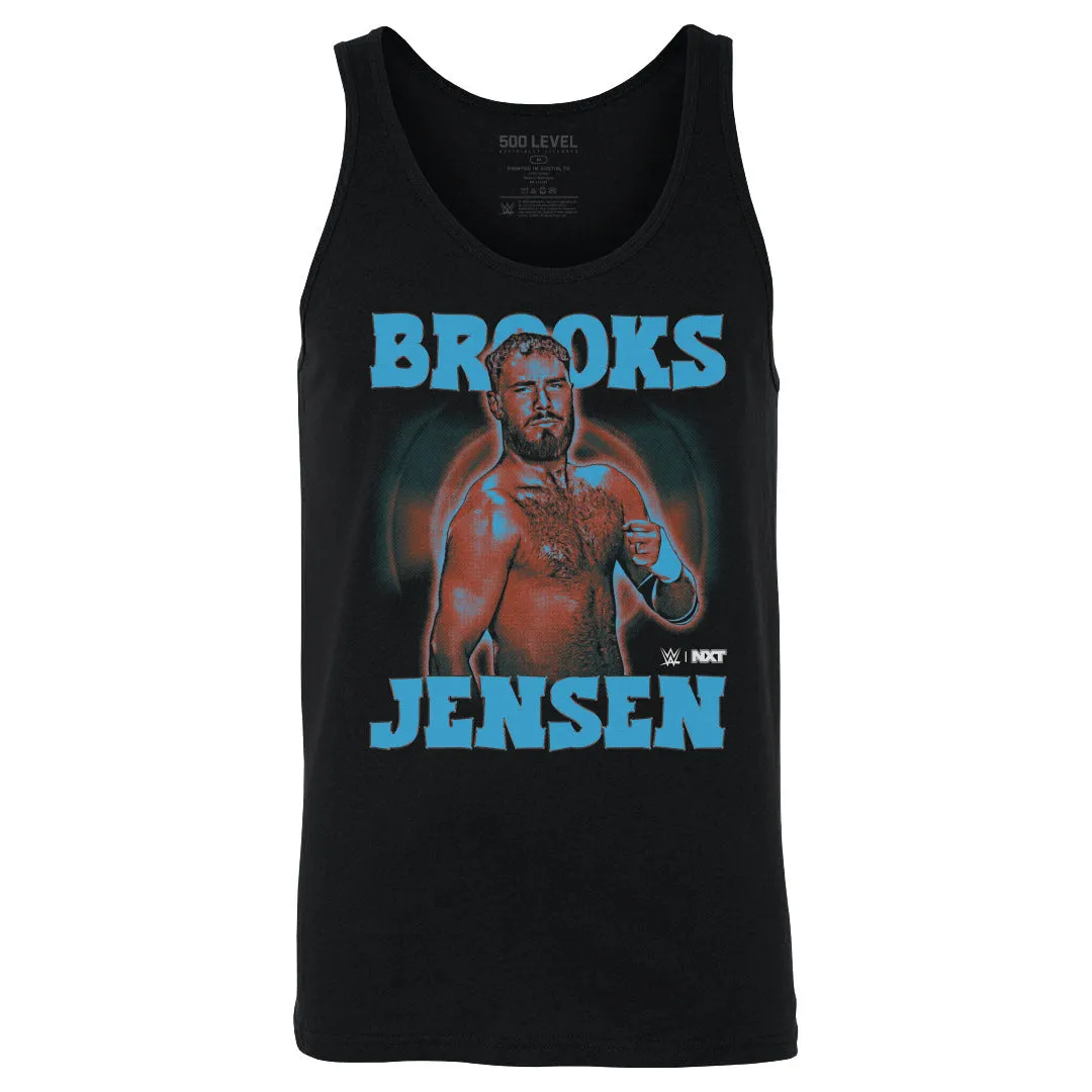 Brooks Jensen WWE Pose WHT sold by 500 Level