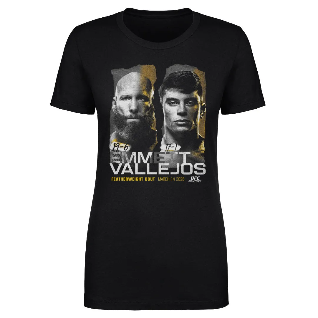 UFC Fight Night Emmett Vs. Vallejos Match Up WHT sold by 500 Level