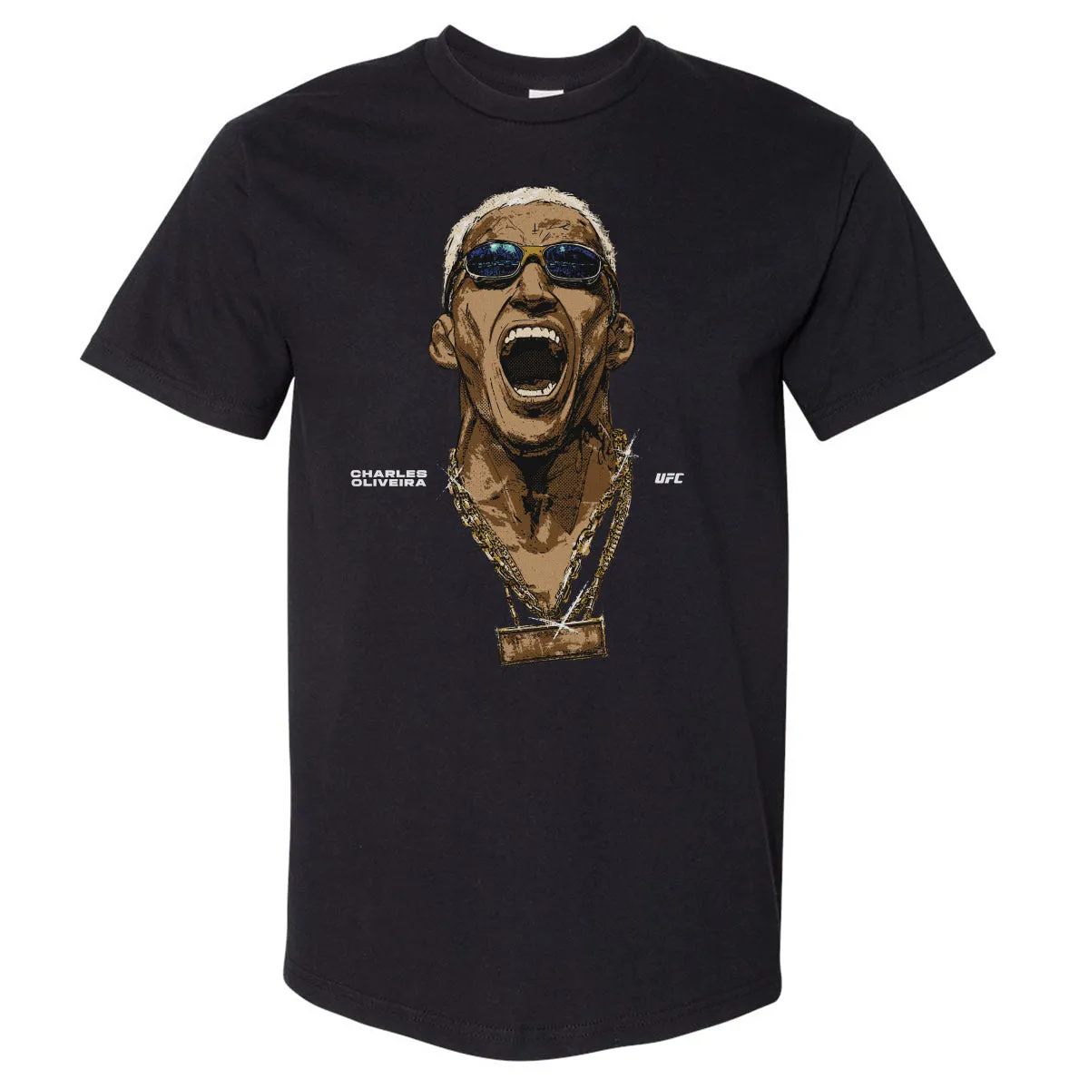 Charles Oliveira UFC Portrait Sunglasses WHT sold by 500 Level