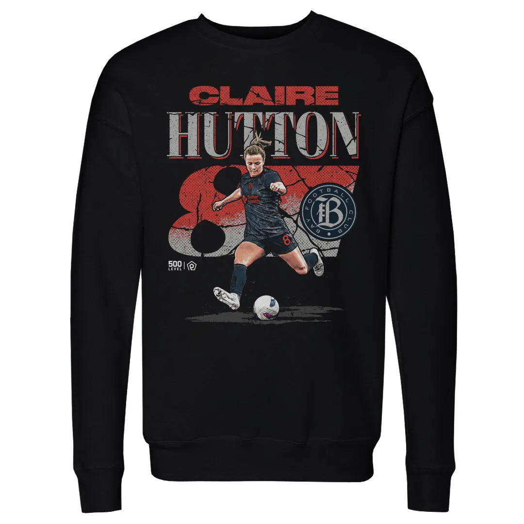 Claire Hutton Bay FC Cracked Number WHT sold by 500 Level product image thumbnail 2