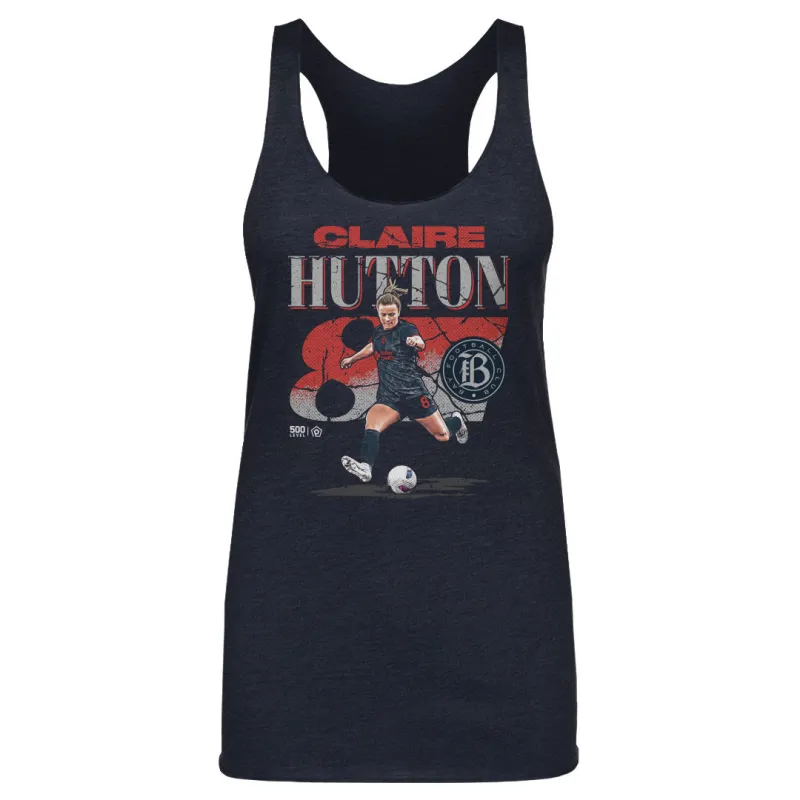 Claire Hutton Bay FC Cracked Number WHT made by 500 Level