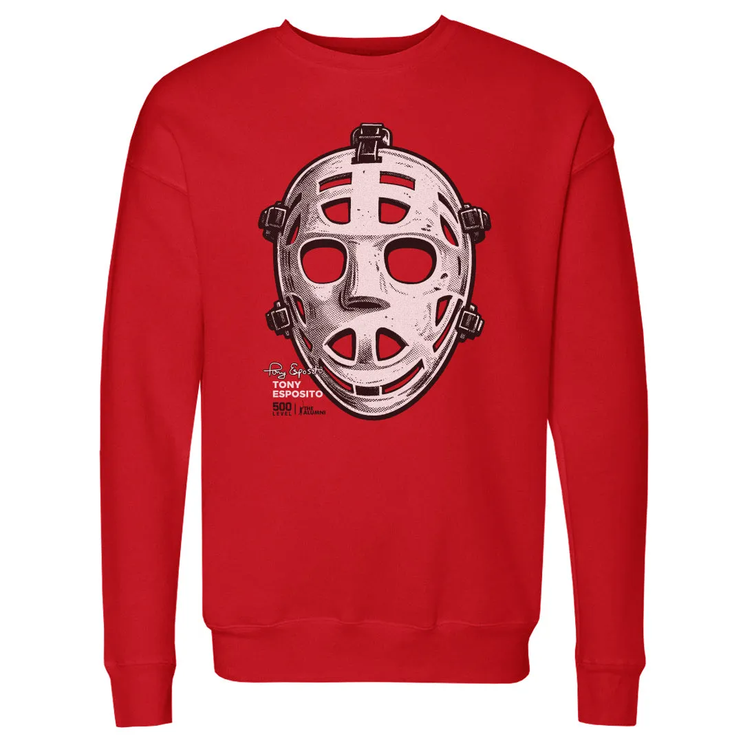 Tony Esposito Chicago Goalie Mask WHT sold by 500 Level