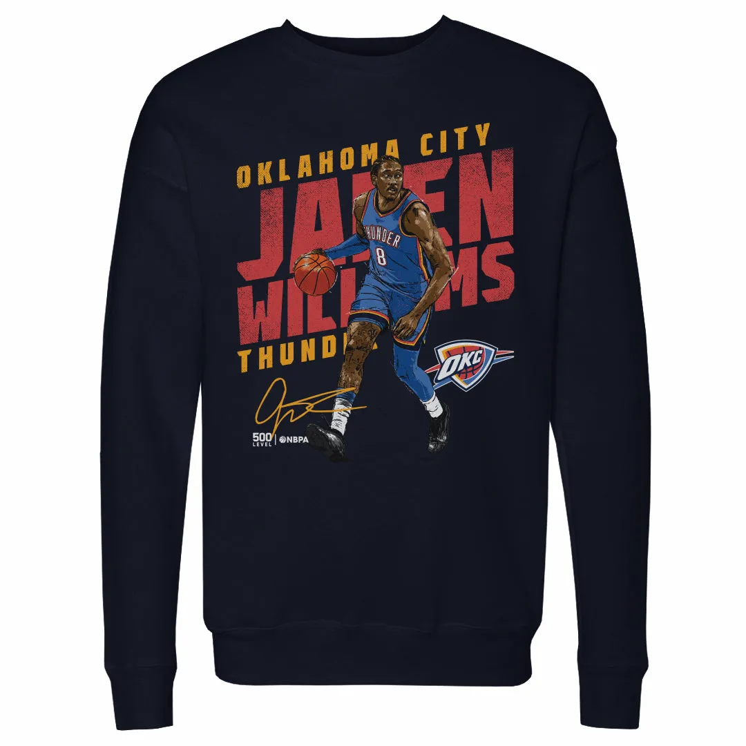 Jalen Williams Oklahoma City Thunder Slant WHT sold by 500 Level